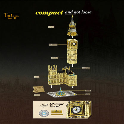 Elizabeth Tower (Big Ben) Building Kit