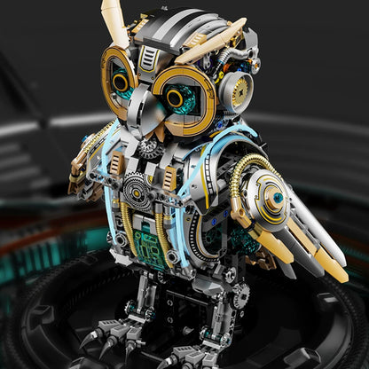 Steampunk Mechanical Owl Building Kit