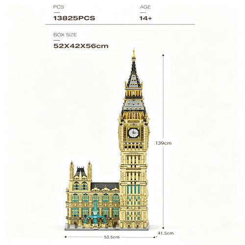 Elizabeth Tower (Big Ben) Building Kit