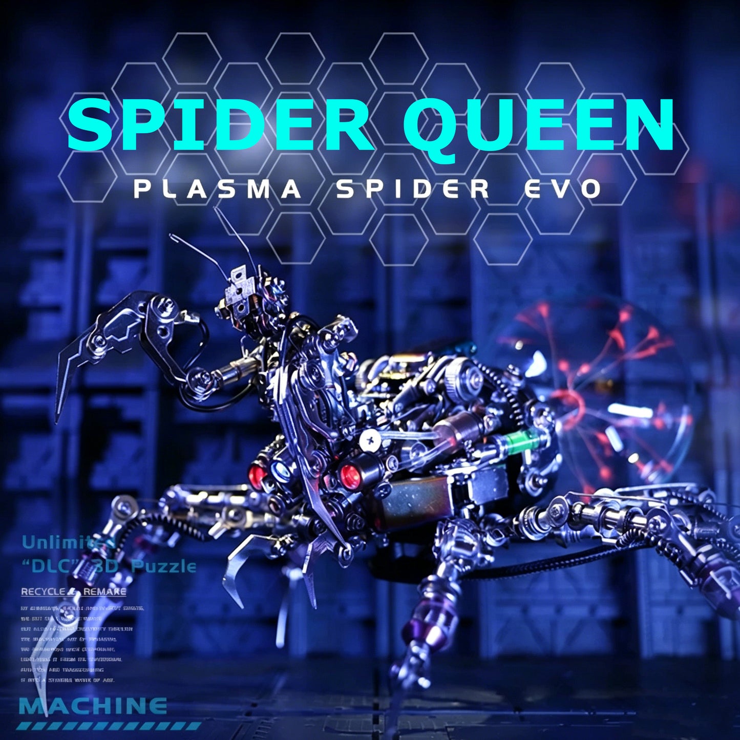Plasma Spider Evo Metal Model Kit