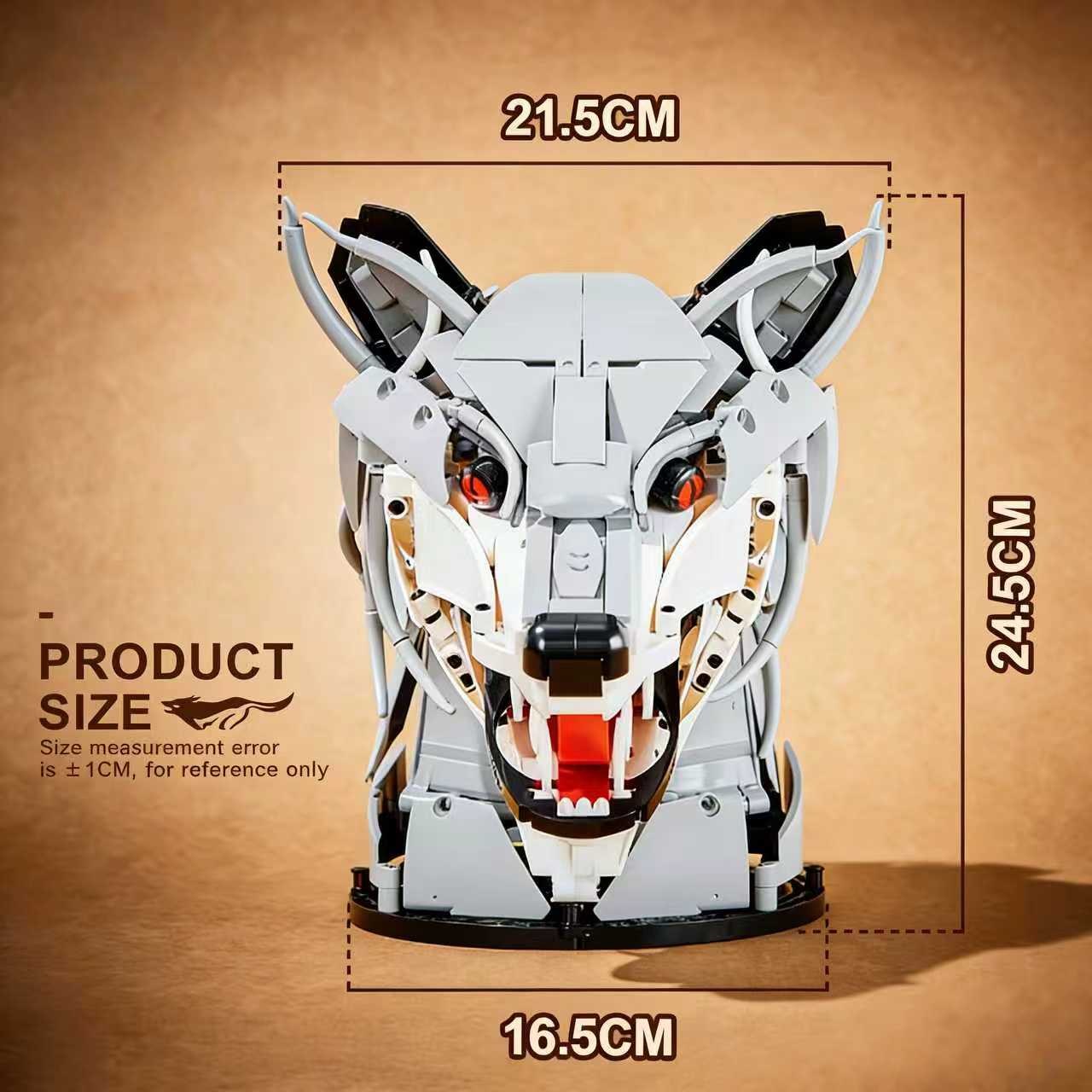 Wolf Head Mechanical Building Set
