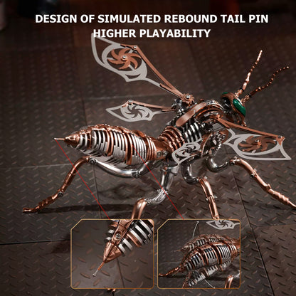 Mechanical Wasp Metal Model Kit