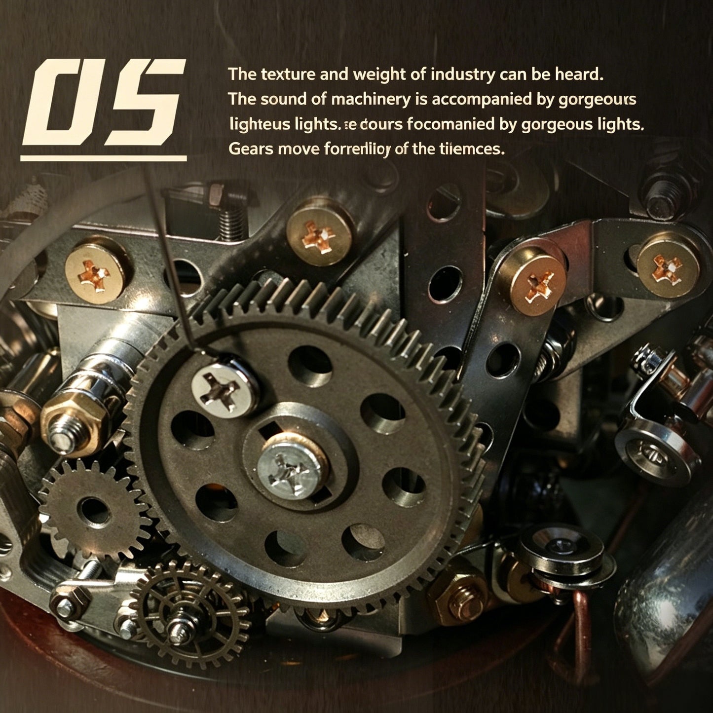 Steampunk Ornithopter Metal Model Kit