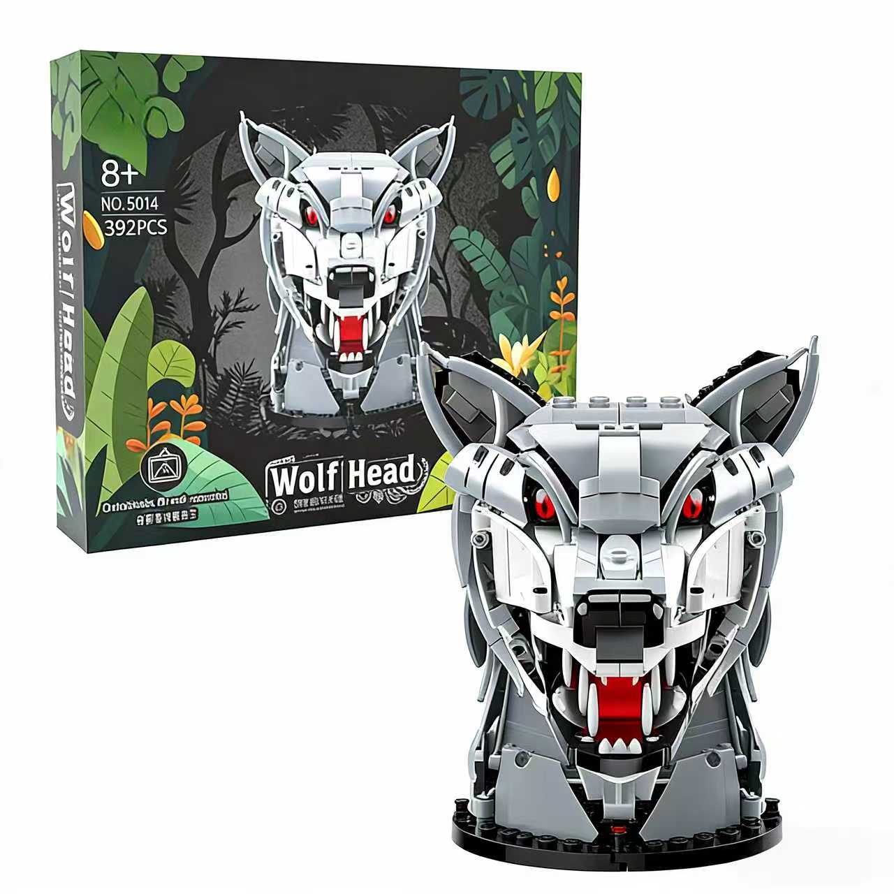 Wolf Head Mechanical Building Set