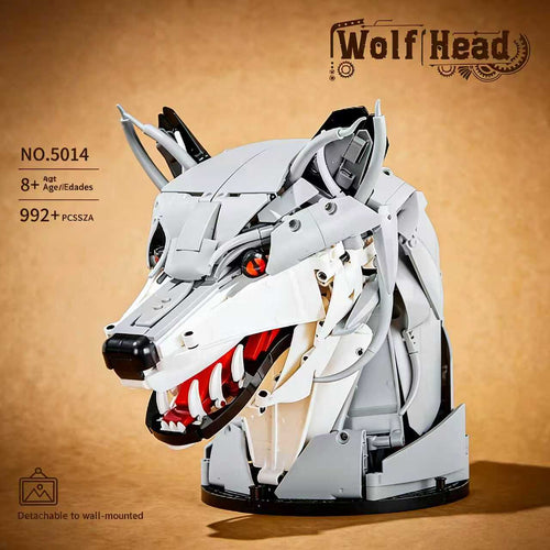 Wolf Head Mechanical Building Set